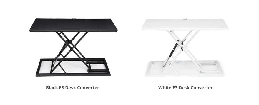 e3 compact standing desk converter